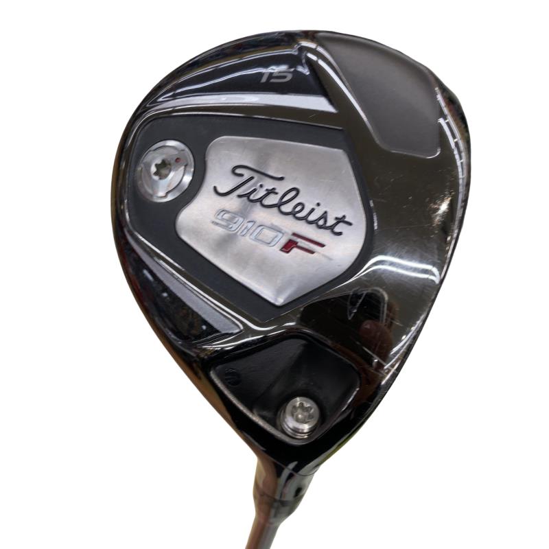 【中古】 タイトリスト 910 F 15° フェアウェイウッド FW Titleist Motore 5.5 (フレックスS) メンズ 成人男性用 右利き 右用 C位置づける ゴルフ野球クラブ