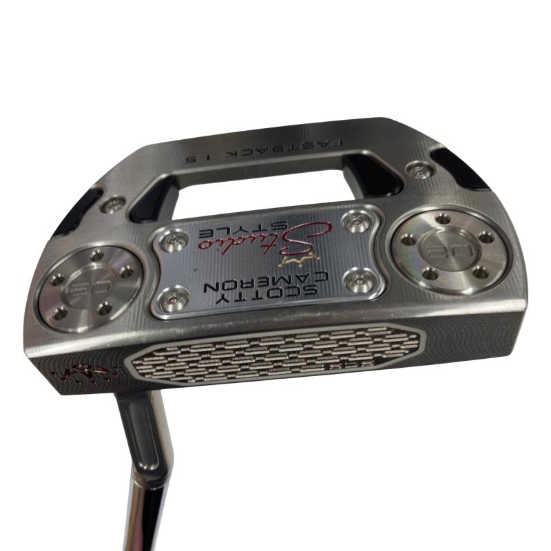 【中古】 タイトリスト SCOTTY CAMERON STUDIO STYLE FASTBACK 1.5(2025) 33in パター PT スチール写真 (フレックス余分の物) メンズ 成人男性用 右利き 右用 B序列付ける ゴルフ野球クラブ