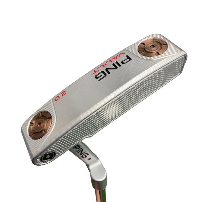 【中古】 ピン VAULT 2.0 DALE ANSER プラチナム(350g) 32インチ(PP58グリップ) パター PT スチール (フレックスその他) メンズ 男性用 右利き 右用 Cランク ゴルフクラブ