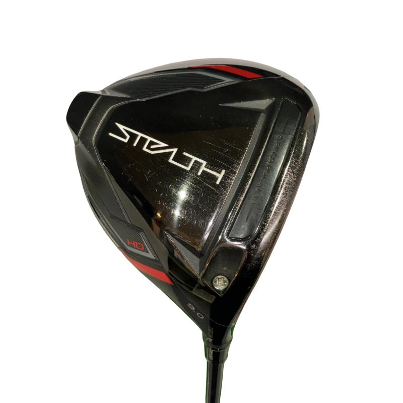 【中古】 テーラーメイド STEALTH HD 9° ドライバー DR TENSEI RED TM50(STEALTH DR) (フレックスS) メンズ 男性用 右利き 右用 Cランク ゴルフクラブ