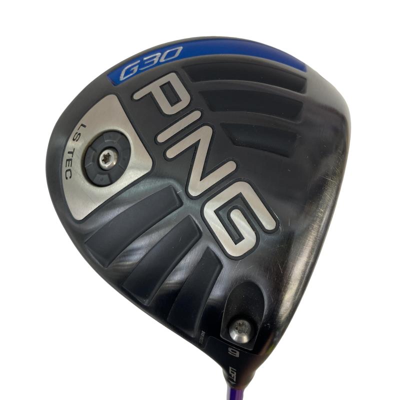 【中古】 ピン G30 LS Tec  9° １番ウッド DR ATTAS G7 6 (フレックスS) メンズ 成人男性用 右利き 右用 C位置づける ゴルフ野球クラブ