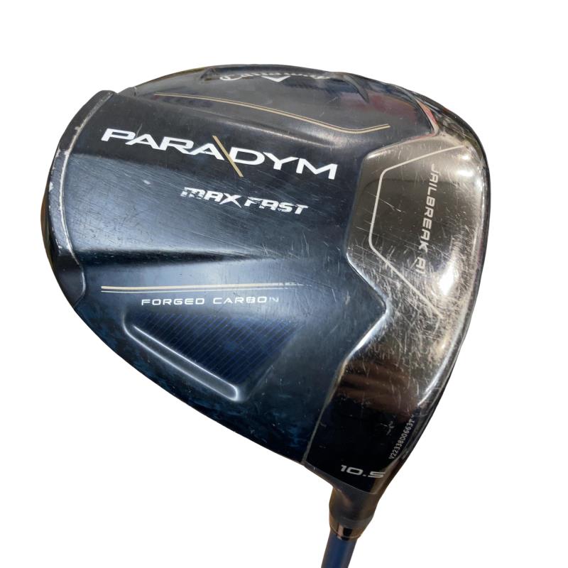 【中古】 キャロウェイ PARADYM MAX FAST 10.5° ドライバー DR リシャフト (フレックスその他) メンズ 男性用 右利き 右用 Cランク ゴルフクラブ