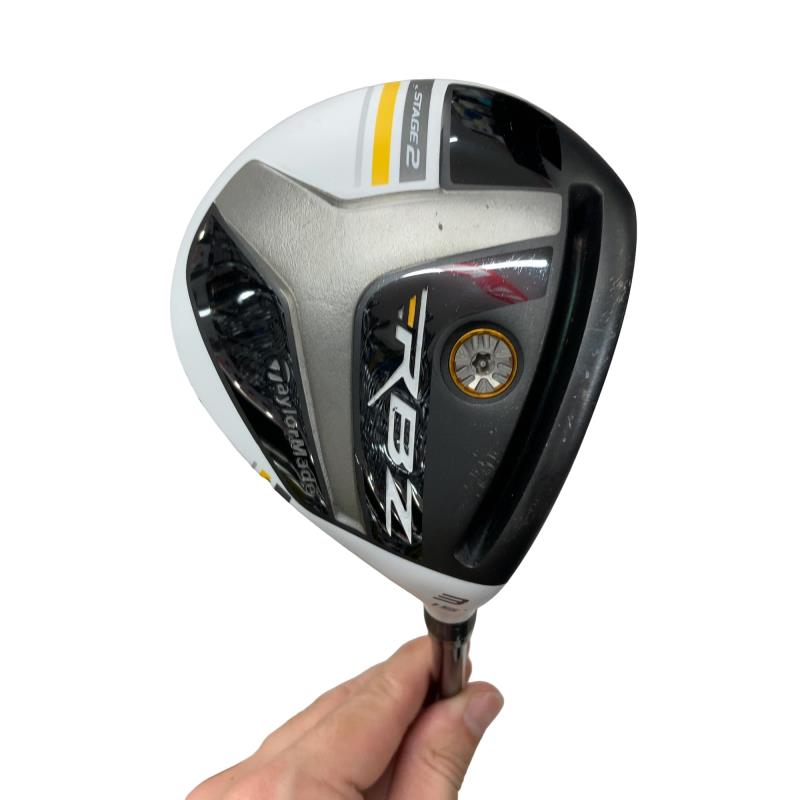 【中古】 テーラーメイド RBZ STAGE 2 3W フェアウェイウッド FW TM1-213(フェアウェイ) (フレックスR) メンズ 男性用 右利き 右用 Dランク ゴルフクラブ