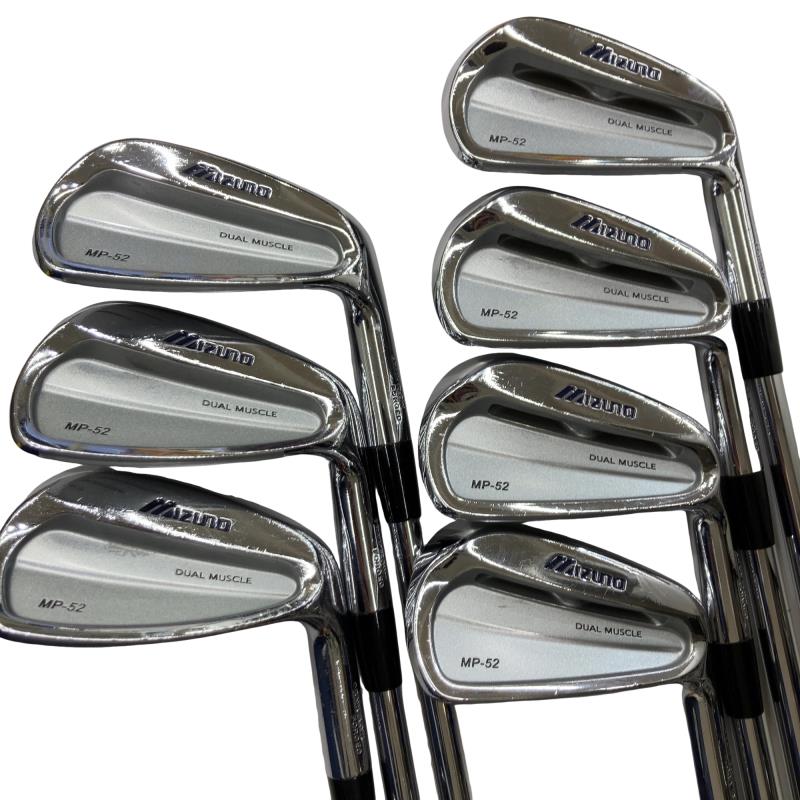 【中古】 ミズノ MP-52 7S アイアンセット IR Dynamic Gold (フレックスS) メンズ 男性用 右利き 右用 Cランク ゴルフクラブ