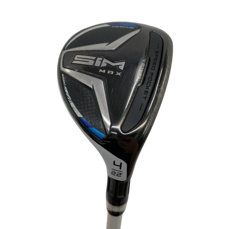 【中古】 仕立て屋お手伝いさん SIM MAX U4 ありがた味 UT リシャフト (フレックス余分の物) メンズ 成人男性用 右利き 右用 D位置づける ゴルフ野球クラブ