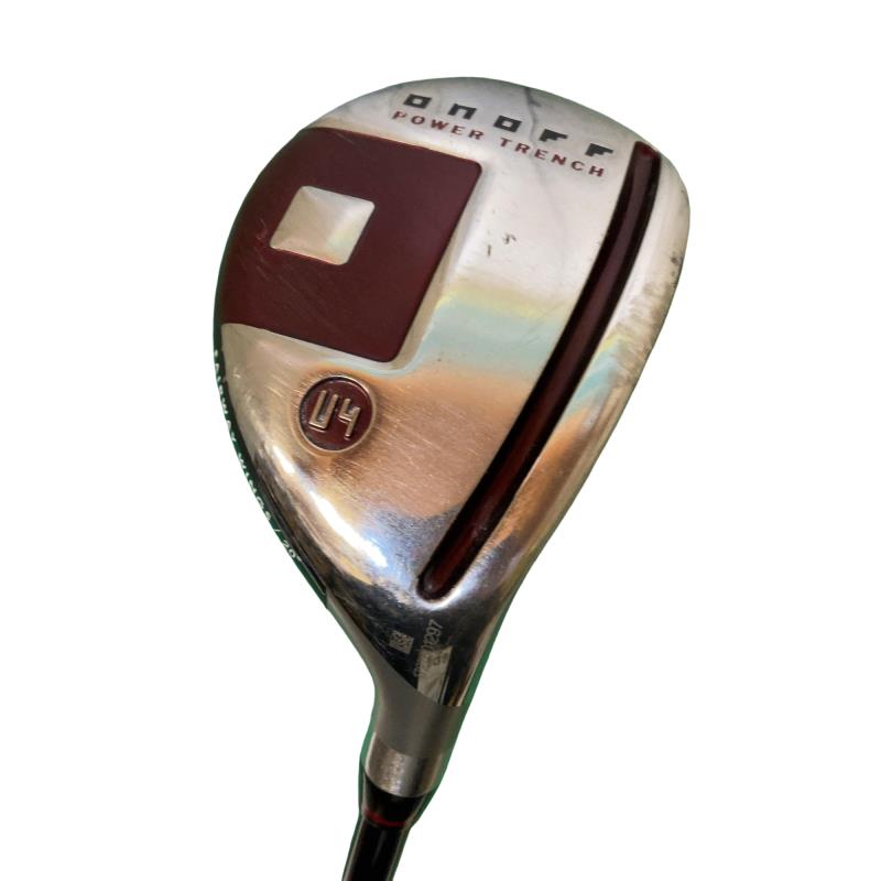 【中古】 ダイワ(グローブライド) ONOFF FAIRWAY WINGS(2018) AKA U4 ユーティリティ UT SMOOTH KICK MP-518U (フレックスR) メンズ 男性用 右利き 右用 Dランク ゴルフクラブ