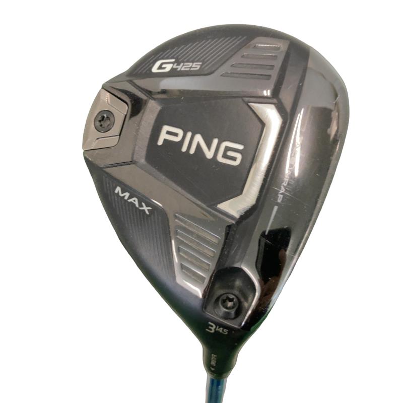 【中古】 ピン G425 MAX 3W フェアウェイウッド FW 純正特注シャフト (フレックスS) メンズ 男性用 右利き 右用 Cランク ゴルフクラブ