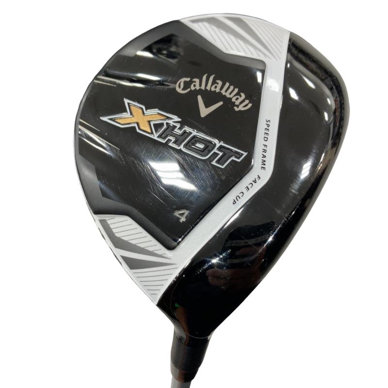 【中古】 キャロウェイ X HOT  4W フェアウェイウッド FW X HOT 55W(フェアウェイウッド) (フレックスSR) メンズ 成人男性用 右利き 右用 C位置づける ゴルフ野球クラブ