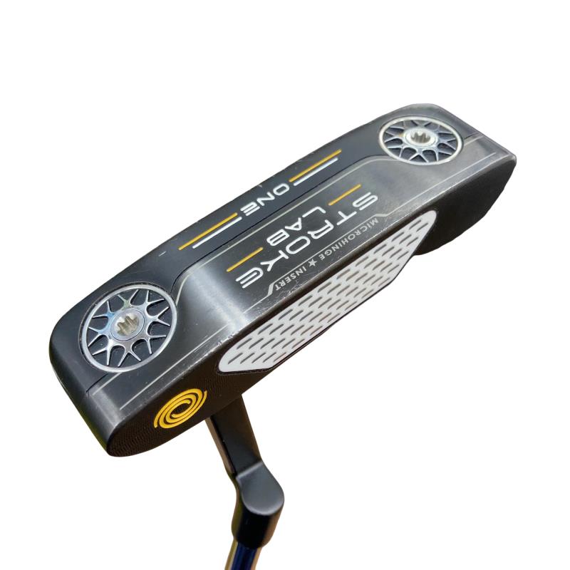 【中古】 オデッセイ STROKE LAB BLACK ONE 34インチ パター PT STROKE LAB BLACK (フレックスその他) メンズ 男性用 右利き 右用 Cランク ゴルフクラブ