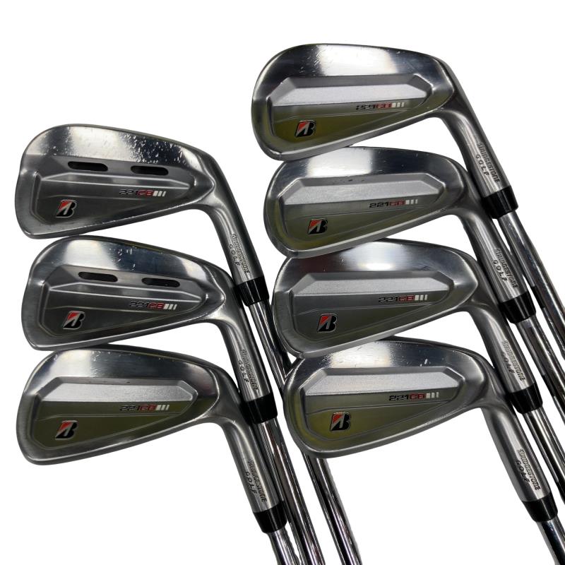 【中古】 ブリヂストン BRIDGESTONE 221CB 7S アイアン仕掛ける IR 完全無欠特注立て坑 (フレックスS) メンズ 成人男性用 右利き 右用 C価値づける ゴルフ野球クラブ