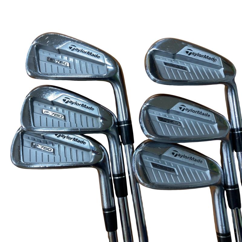 【中古】 仕立て屋御手伝いさん Taylor Made P・760 6S アイアン仕掛ける IR Dynamic Gold (フレックスS) メンズ 成人男性用 右利き 右用 C序列付ける ゴルフ野球クラブ