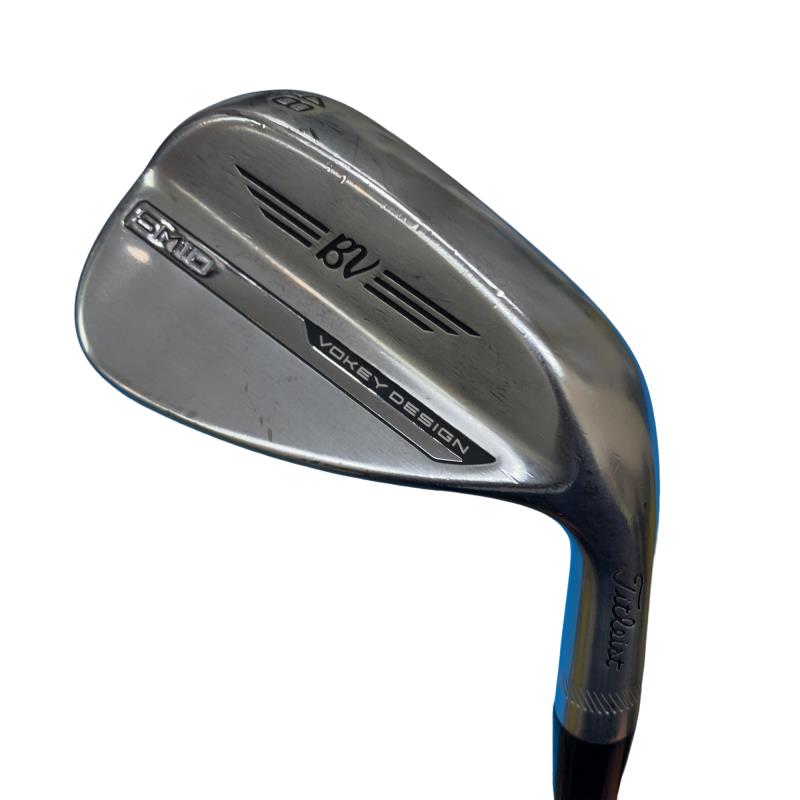 【中古】 タイトリスト VOKEY SPIN MILLED SM10 ツアークロム 48°/10°F ウェッジ WG BV 105 (フレックスその他) メンズ 男性用 右利き 右用 Cランク ゴルフクラブ
