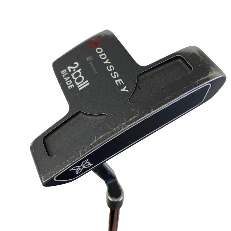 【中古】 オデッセイ DFX 2・BALL BLADE 33in パター PT スチール写真 (フレックス余分の物) メンズ 成人男性用 右利き 右用 C位置づける ゴルフ野球クラブ