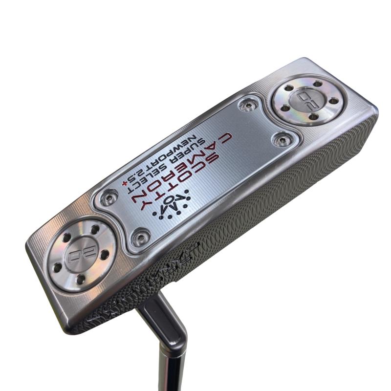 【中古】 タイトリスト SCOTTY CAMERON SUPER SELECT NEWPORT 2.5 PLUS 33インチ パター PT スチール (フレックスその他) メンズ 男性用 右利き 右用 Bランク ゴルフクラブ|ゴルフパートナー 中古クラブ店