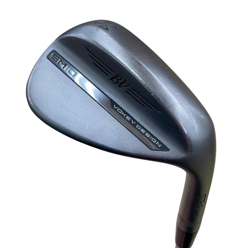 【中古】 タイトリスト VOKEY SPIN MILLED SM10 ジェットブラック 54°/10°S ウェッジ WG Dynamic Gold (フレックスS) メンズ 男性用 右利き 右用 Cランク ゴルフクラブ
