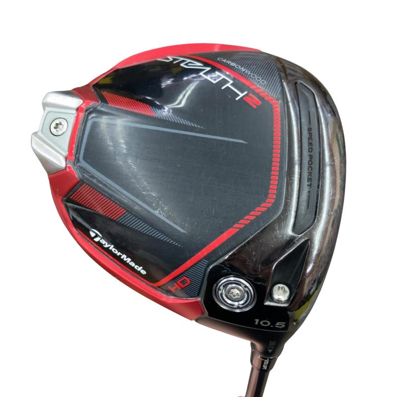【中古】 テーラーメイド STEALTH2 HD 10.5° ドライバー DR TENSEI RED TM50(STEALTH DR) (フレックスR) メンズ 男性用 右利き 右用 Cランク ゴルフクラブ