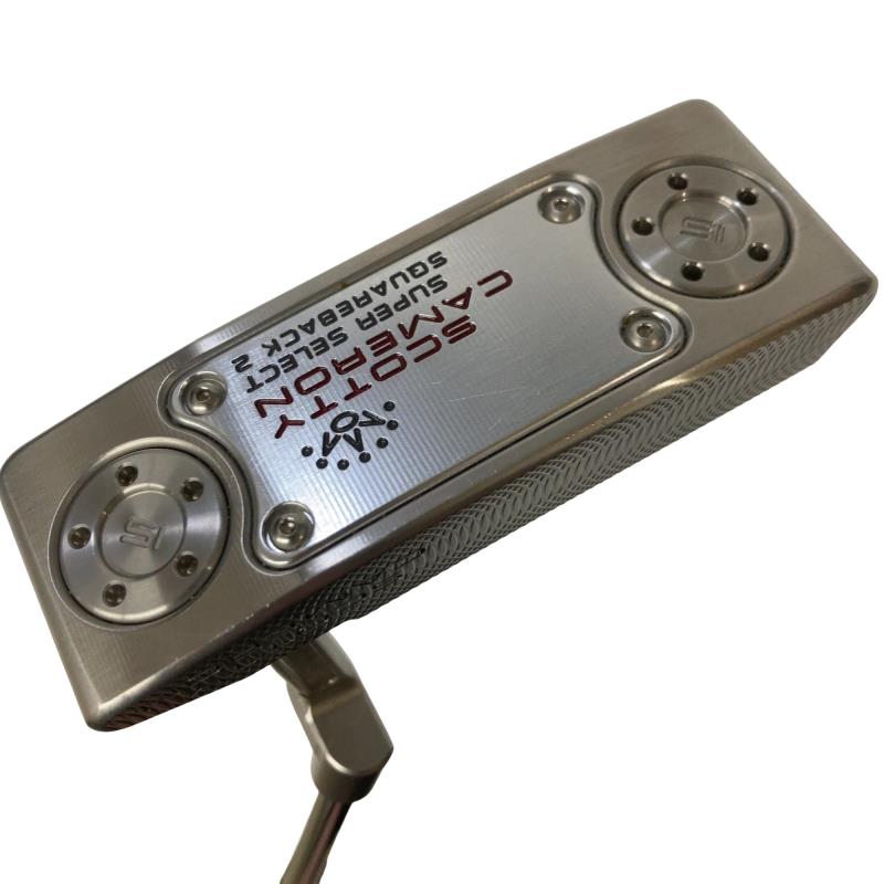 【中古】 タイトリスト SCOTTY CAMERON SUPER SELECT SQUAREBACK 2 34インチ パター PT スチール (フレックスその他) メンズ 男性用 右利き 右用 Bランク ゴルフクラブ