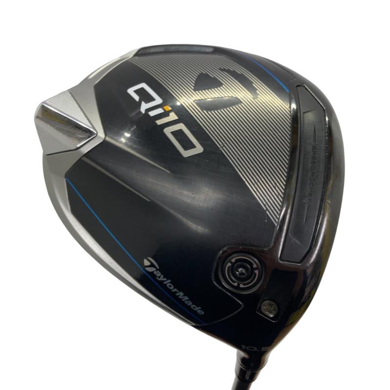 【中古】 テーラーメイド Qi10 10.5° ドライバー DR 純正特注シャフト (フレックスSR) メンズ 男性用 右利き 右用 Bランク ゴルフクラブ