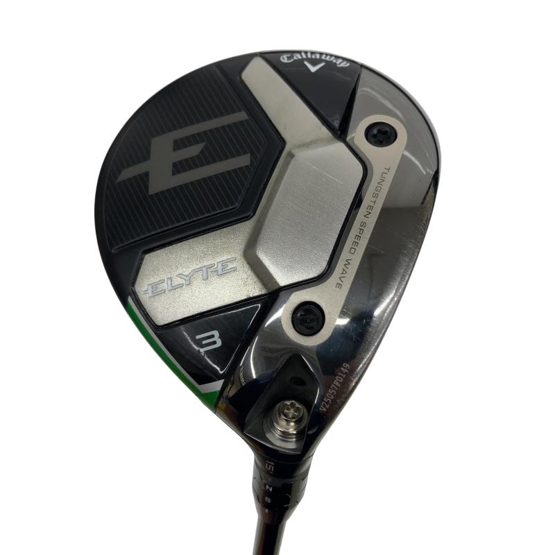 【中古】 キャロウェイ ELYTE 3W フェアウェイウッド FW TENSEI GREEN 60 for CW(ELYTE FW) (フレックスS) メンズ 男性用 右利き 右用 Cランク ゴルフクラブ