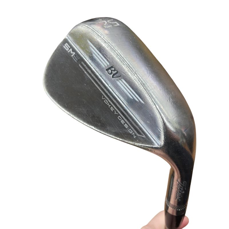 【中古】 タイトリスト VOKEY SPIN MILLED SM9 ブラッシュドスチール 52&deg;/12&deg;F ウェッジ WG Dynamic Gold (フレックスS) メンズ 男性用 右利き 右用 Cランク ゴルフクラブ｜ゴルフパートナー 中古クラブ店