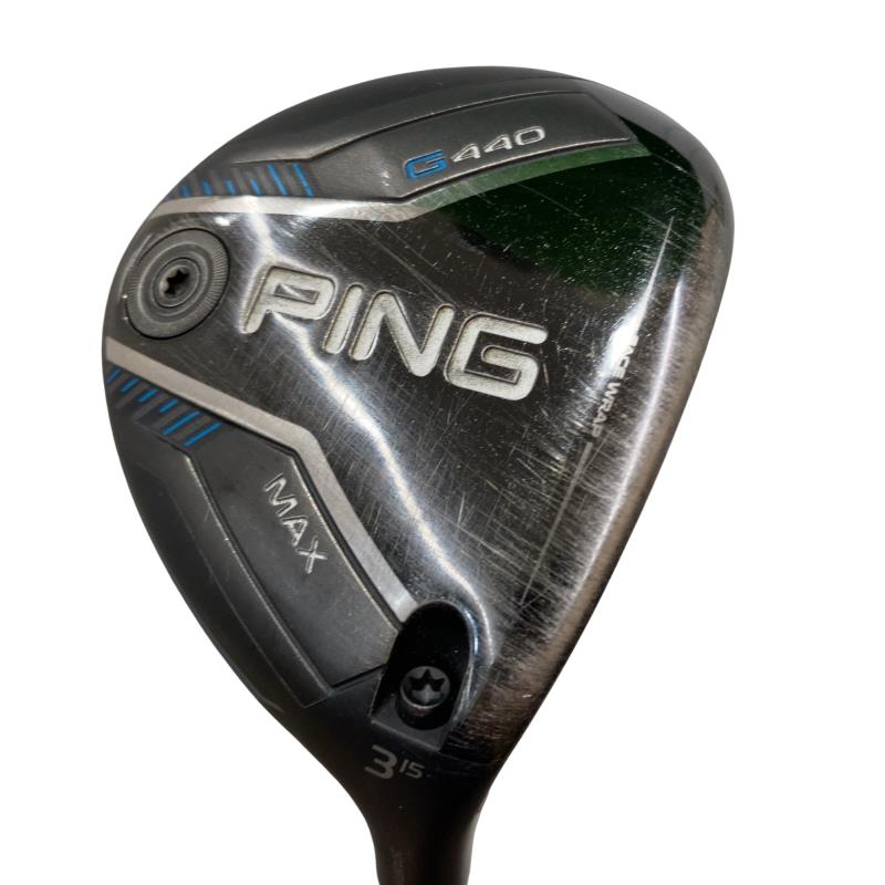 【中古】 ピン G440 MAX 3W フェアウェイウッド FW PING TOUR 2.0 CHROME 65(FW) (フレックスS) メンズ 成人男性用 右利き 右用 C価値づける ゴルフ野球クラブ