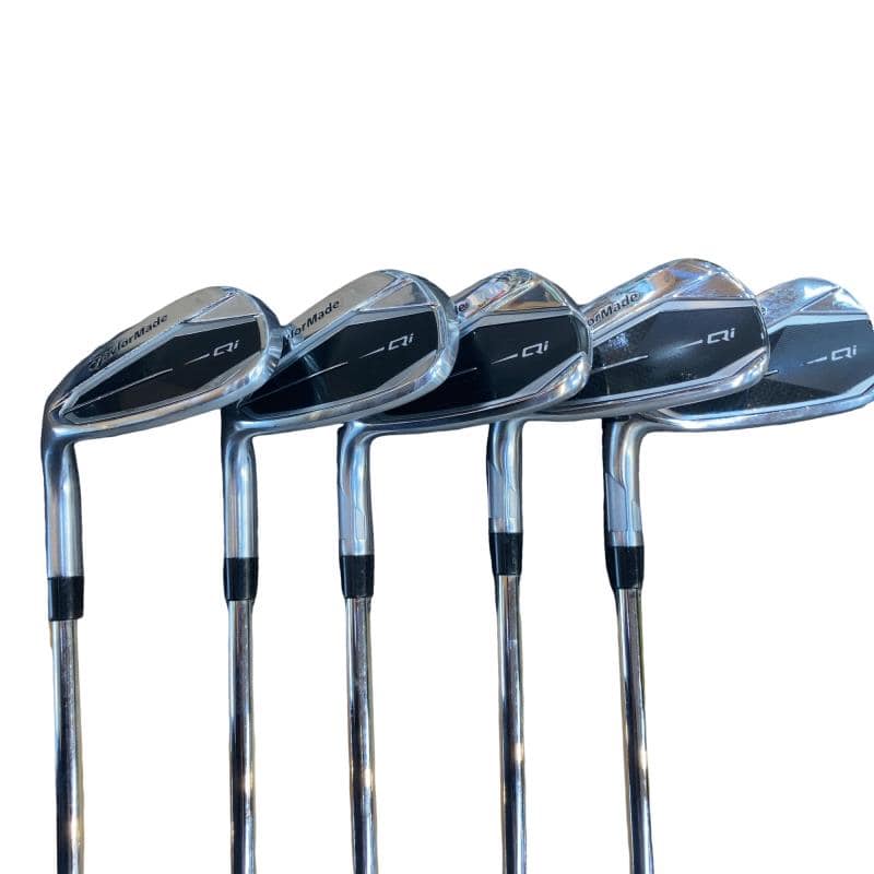 【中古】 テーラーメイド Qi 5S レフティ アイアンセット IR NS PRO 910GH (フレックスS) メンズ 男性用 左利き レフティ 左用 Cランク ゴルフクラブ