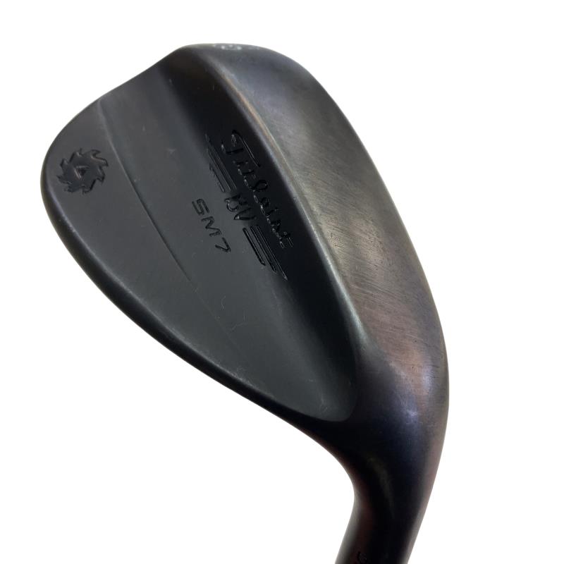 【中古】 タイトリスト VOKEY SPIN MILLED SM7 ジェットブラック 58°/14°K ウェッジ WG 純正特注シャフト (フレックスその他) メンズ 男性用 右利き 右用 Cランク ゴルフクラブ