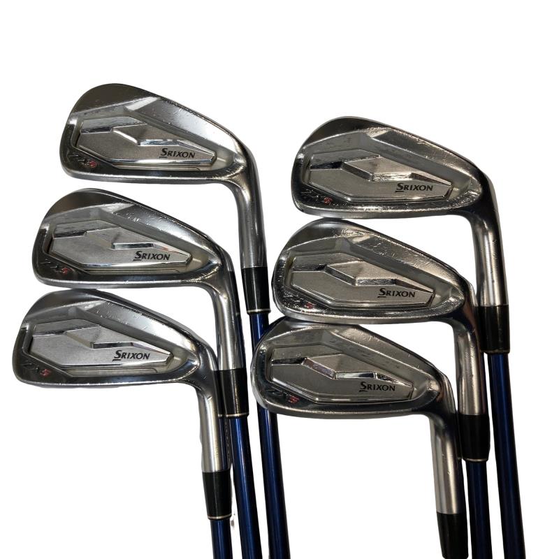 【中古】 ダンロップ SRIXON ZX5 6S アイアンセット IR Diamana ZX for IRON (フレックスS) メンズ 男性用 右利き 右用 Cランク ゴルフクラブ