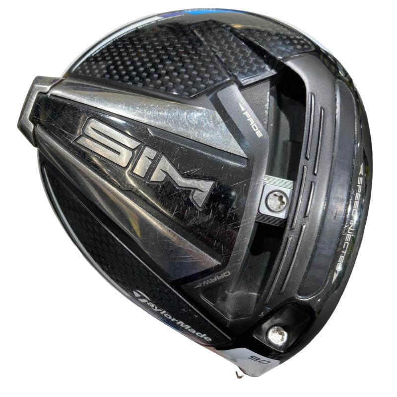 【中古】 テーラーメイド SIM 9° ドライバー DR リシャフト (フレックスその他) メンズ 男性用 右利き 右用 Cランク ゴルフクラブ