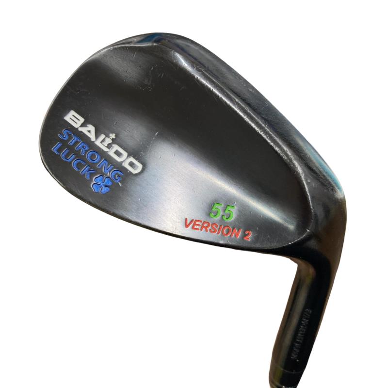 【中古】 BALDO BALDO STRONG LUCK VERSION 2 55° ウェッジ WG 純正特注シャフト (フレックスS) メンズ 男性用 右利き 右用 Cランク ゴルフクラブ