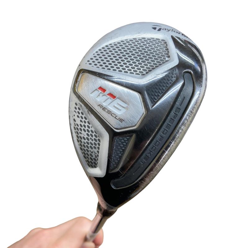 【中古】 テーラーメイド M6 U3 ユーティリティ UT RE-AX 85 STEEL (フレックスS) メンズ 男性用 右利き 右用 Dランク ゴルフクラブ