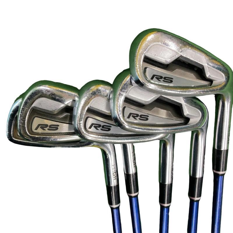 【中古】 プロギア RS(2018) 5S アイアンセット IR Diamana FOR PRGR(アイアン) (フレックスR) メンズ 男性用 右利き 右用 Dランク ゴルフクラブ