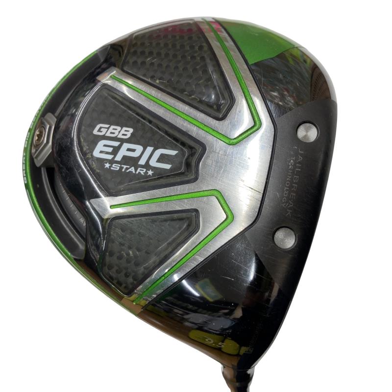 【中古】 キャロウェイ GBB EPIC STAR  9.5° １番ウッド DR Speeder EVOLUTION for GBB (フレックスS) メンズ 成人男性用 右利き 右用 C序列付ける ゴルフ野球クラブ