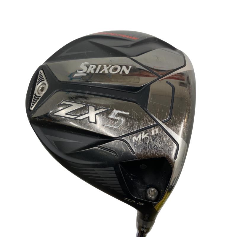【中古】 ダンロップ SRIXON ZX5 Mk II 10.5° ドライバー DR 純正特注シャフト (フレックスS) メンズ 男性用 右利き 右用 Cランク ゴルフクラブ