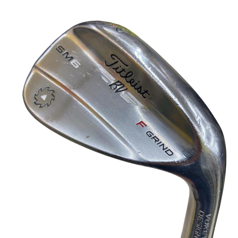 【中古】 タイトリスト VOKEY SPIN MILLED SM6 周遊旅行Cr 52°/12°F ウェッジ WG Dynamic Gold (フレックスS) メンズ 成人男性用 右利き 右用 D価値づける ゴルフ野球クラブ