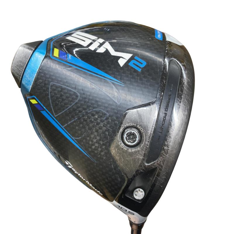 【中古】 テーラーメイド SIM2 10.5° ドライバー DR TENSEI SILVER TM50(SIM2 DR) (フレックスS) メンズ 男性用 右利き 右用 Cランク ゴルフクラブ