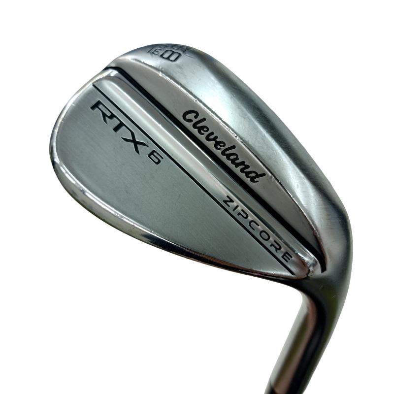 【中古】 クリーブランド Cleveland RTX-6 ZIPCORE ツアーサテン 58°/06° LOW ウェッジ WG Dynamic Gold (フレックスS) メンズ 男性用 右利き 右用 Cランク ゴルフクラブ