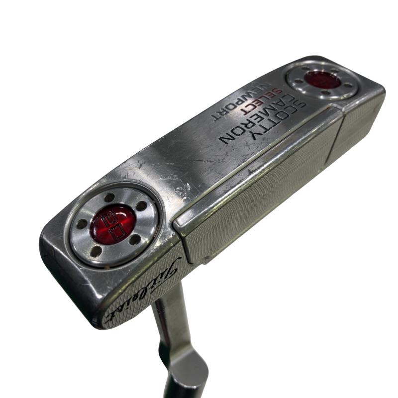 【中古】 タイトリスト SCOTTY CAMERON SUPER SELECT NEWPORT 33インチ パター PT スチール (フレックスその他) メンズ 男性用 右利き 右用 Cランク ゴルフクラブ