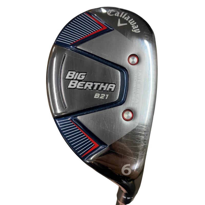 【中古】 キャロウェイ BIG BERTHA B21 U6 USA ありがた味 UT RCH65 (フレックスR) メンズ 成人男性用 右利き 右用 C位置づける ゴルフ野球クラブ
