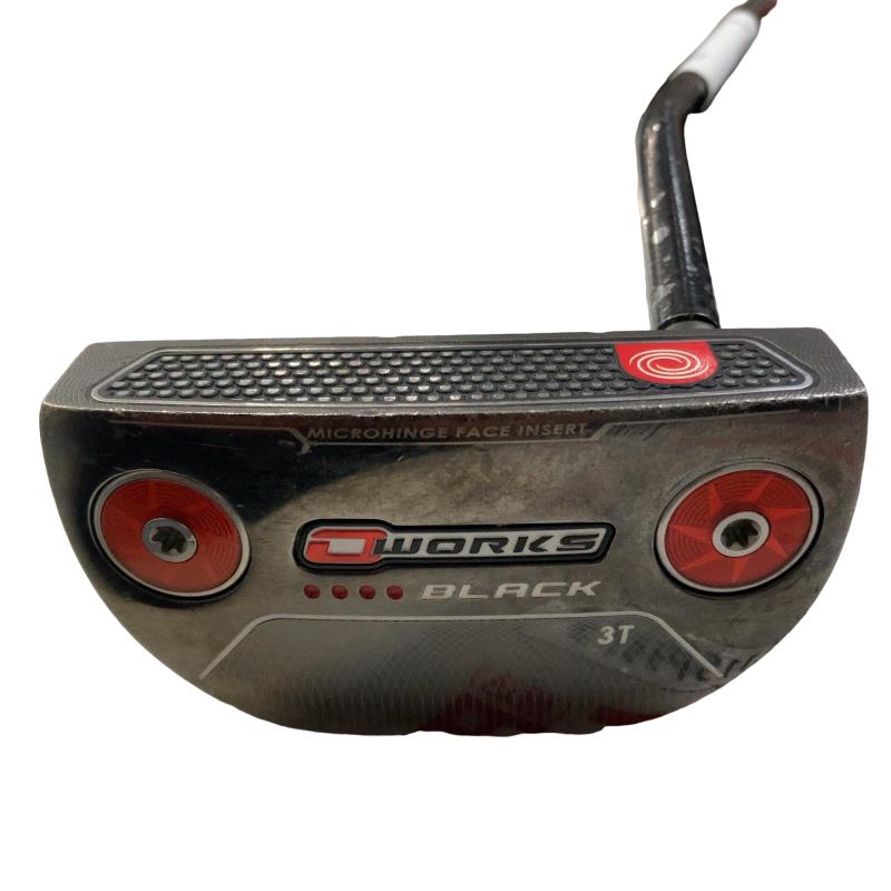 【中古】 オデッセイ O WORKS BLACK #3T 34インチ パター PT スチール (フレックスその他) メンズ 男性用 右利き 右用 Dランク ゴルフクラブ