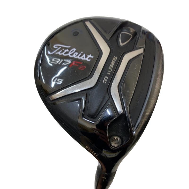 【中古】 タイトリスト 917 F2 15&deg; フェアウェイウッド FW Tour AD TP-7 (フレックスS) メンズ 男性用 右利き 右用 Cランク ゴルフクラブ｜ゴルフパートナー 中古クラブ店