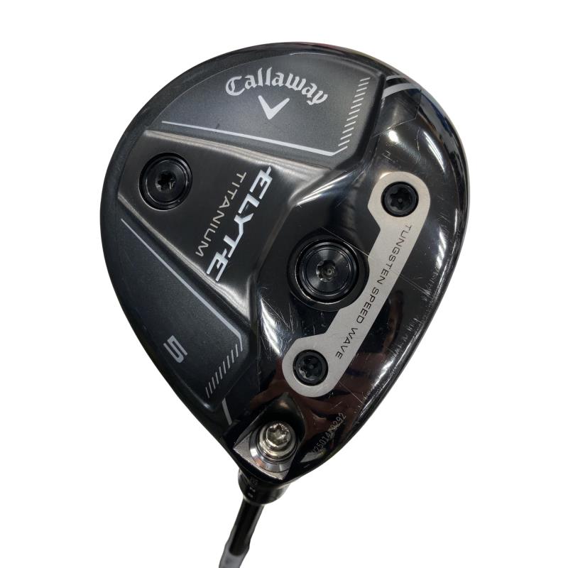 【中古】 キャロウェイ ELYTE TITANIUM 5W フェアウェイウッド FW TENSEI GREEN 60 for CW(ELYTE FW) (フレックスSR) メンズ 男性用 右利き 右用 Cランク ゴルフクラブ|ゴルフパートナー 中古クラブ店