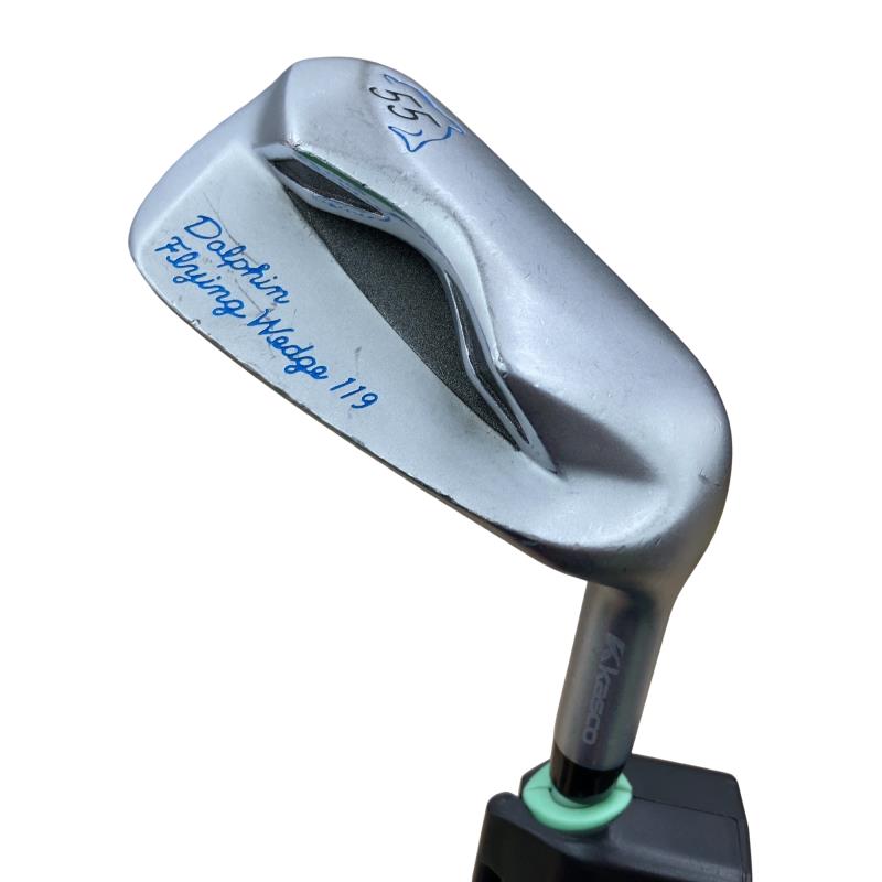 【中古】 キャスコ Dolphin Flying Wedge DFW-119 55° 34インチ(ジャンボグリップ) ウェッジ WG Dolphin オリジナルスチール (フレックスその他) メンズ 男性用 右利き 右用 Cランク ゴルフクラブ