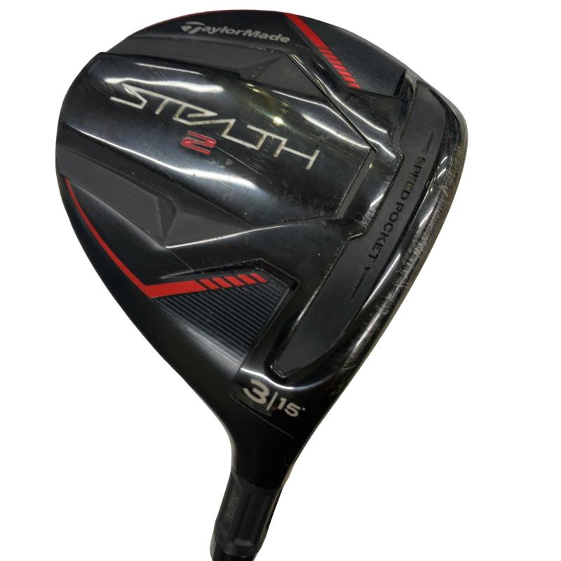 【中古】 テーラーメイド STEALTH2 3W フェアウェイウッド FW TENSEI RED TM50(STEALTH FW) (フレックスS) メンズ 男性用 右利き 右用 Cランク ゴルフクラブ|ゴルフパートナー 中古クラブ店