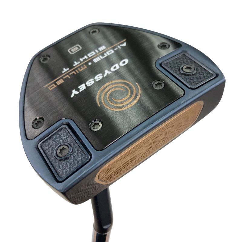 【中古】 オデッセイ Ai-ONE・MILLED EIGHT T(カスタム) パター PT 完全無欠特注立て坑 (フレックス余分の物) メンズ 成人男性用 右利き 右用 C価値づける ゴルフ野球クラブ
