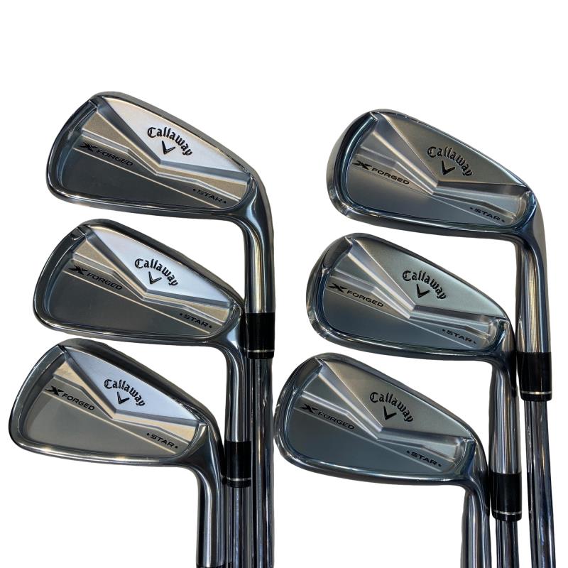【中古】 キャロウェイ X FORGED STAR(2024) 6S アイアン仕掛ける IR NS PRO 950GH neo (フレックスS) メンズ 成人男性用 右利き 右用 C価値づける ゴルフ野球クラブ