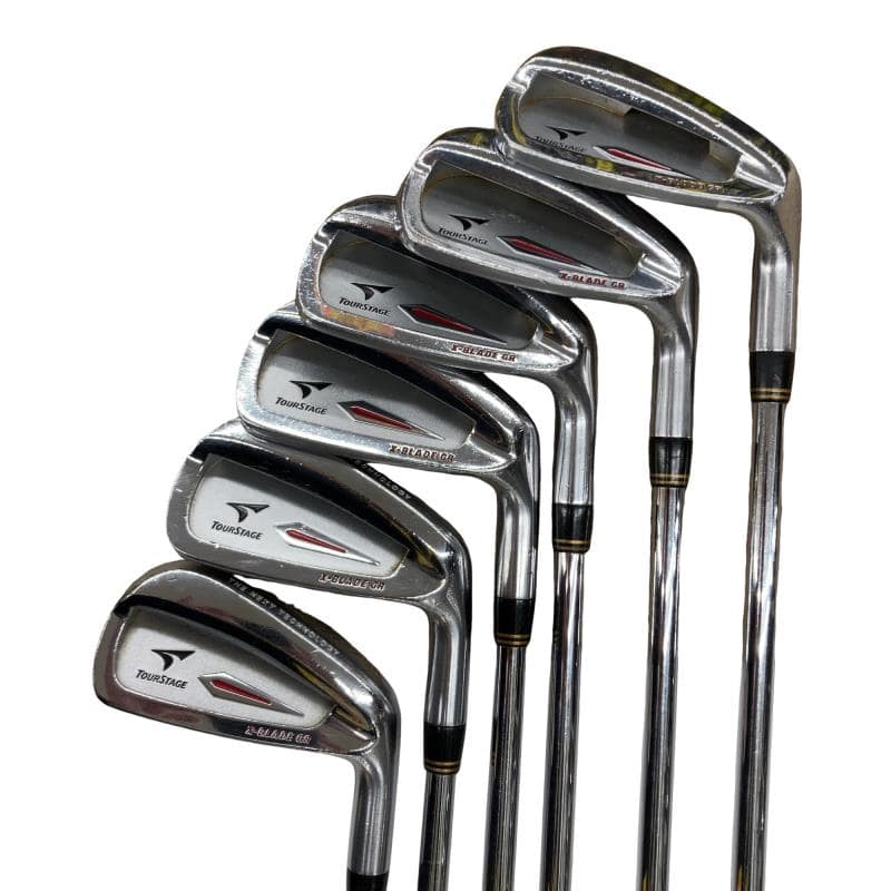 【中古】 ブリヂストン TOURSTAGE X-BLADE GR 6S アイアンセット IR NS PRO 950GH (フレックスS) メンズ 男性用 右利き 右用 Cランク ゴルフクラブ