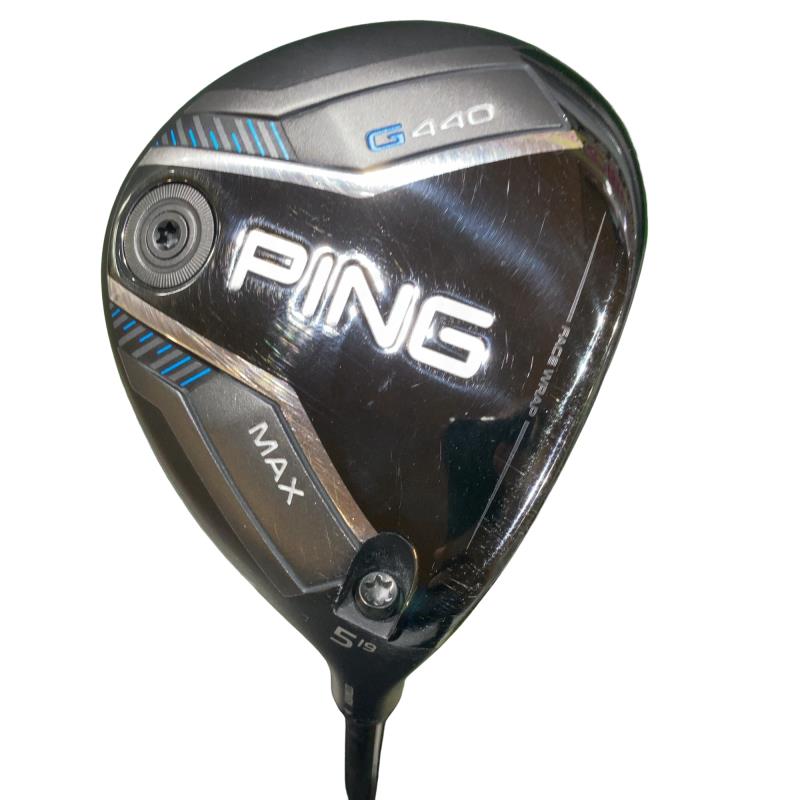 【中古】 ピン G440 MAX 5W フェアウェイウッド FW PING TOUR 2.0 CHROME 65(FW) (フレックスS) メンズ 男性用 右利き 右用 Cランク ゴルフクラブ|ゴルフパートナー 中古クラブ店