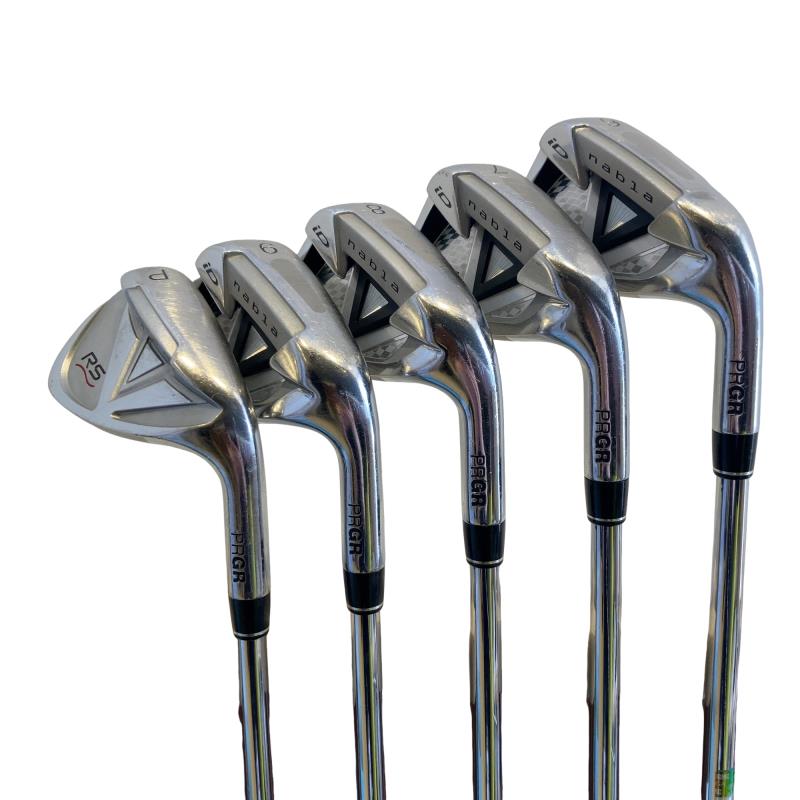 【中古】 労働者階級歯車 iD nabla RS TITAN FACE 5S アイアン仕掛ける IR スペックスチールIII Ver.2 (フレックスSX) メンズ 成人男性用 右利き 右用 C価値づける ゴルフ野球クラブ