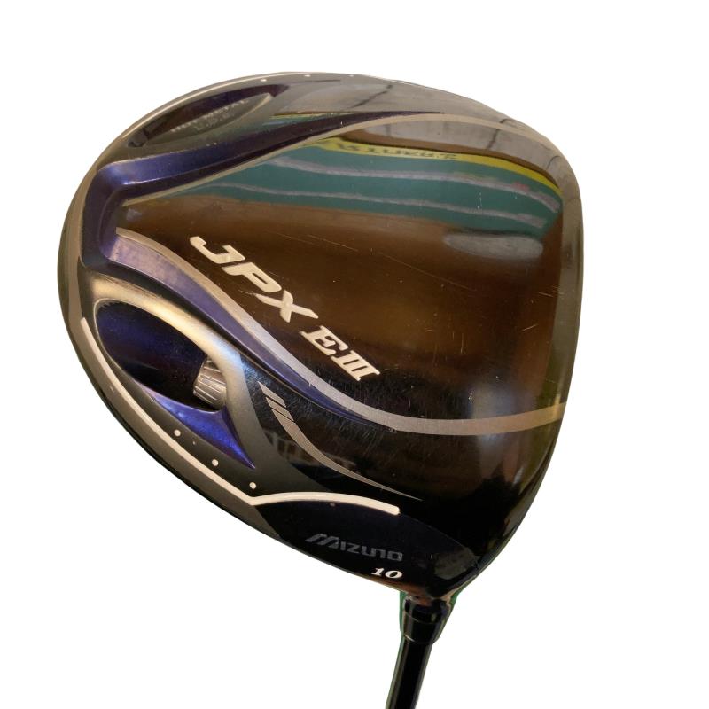 【中古】 ミズノ JPX EIII 10° ドライバー DR リシャフト (フレックスその他) メンズ 男性用 右利き 右用 Dランク ゴルフクラブ